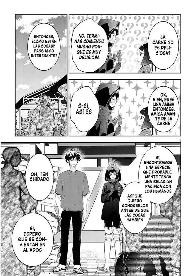 Maou Ni Natta Node, Dungeon Tsukutte Jingai Musume To Honobono Suru - Capítulo 57.10 - Página 9 - LectorTMOo