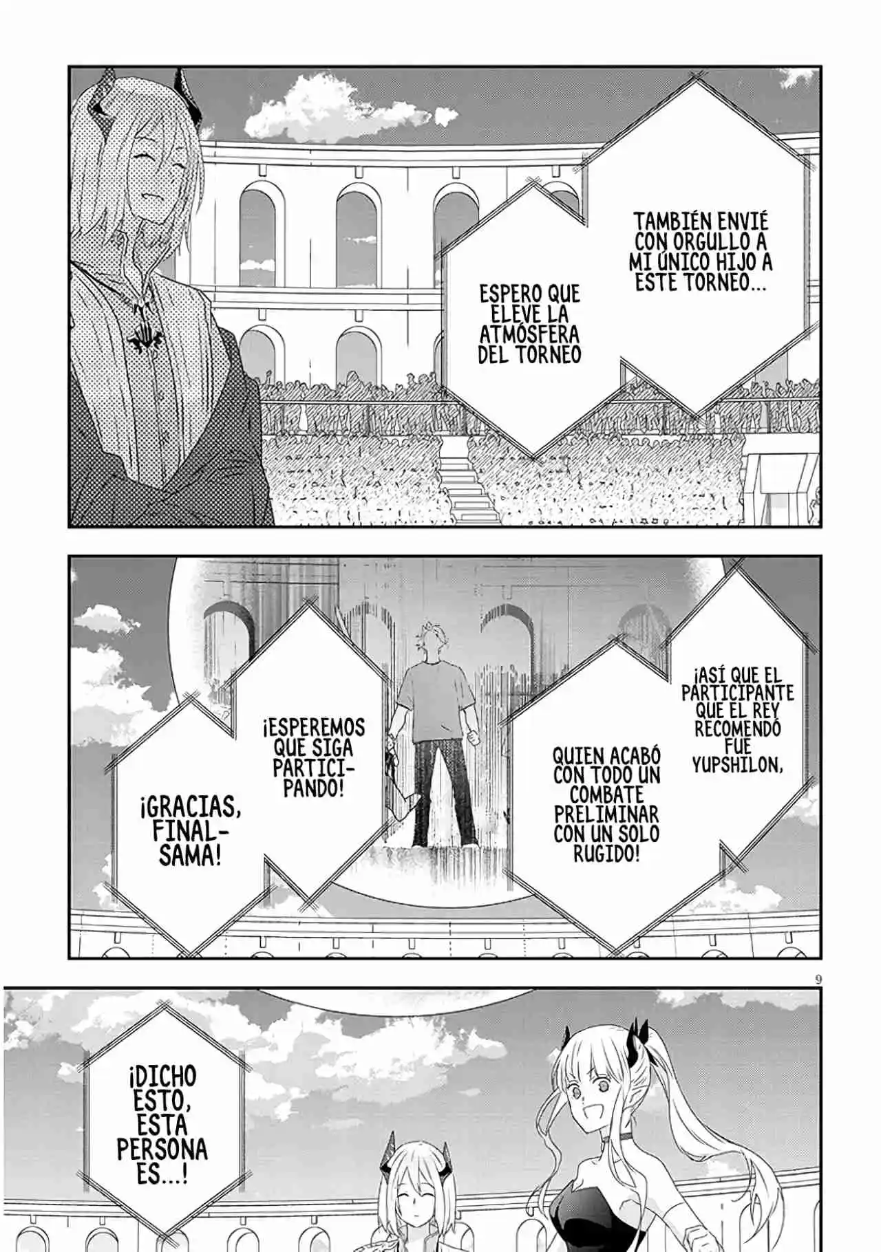 Maou Ni Natta Node, Dungeon Tsukutte Jingai Musume To Honobono Suru capítulo 60.10 página 9