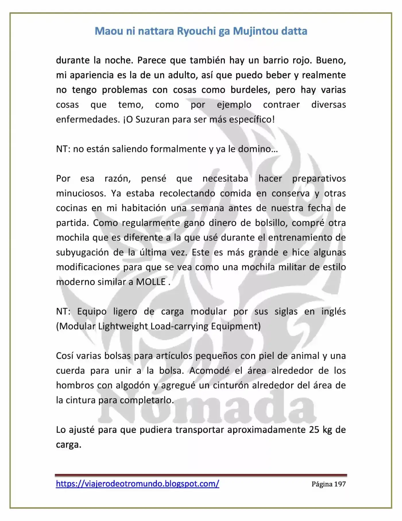 Maou Ni Nattara Ryouchi Ga Mujintou Datta (Novela) - Capítulo 16 - Página 2 - LectorTMOo