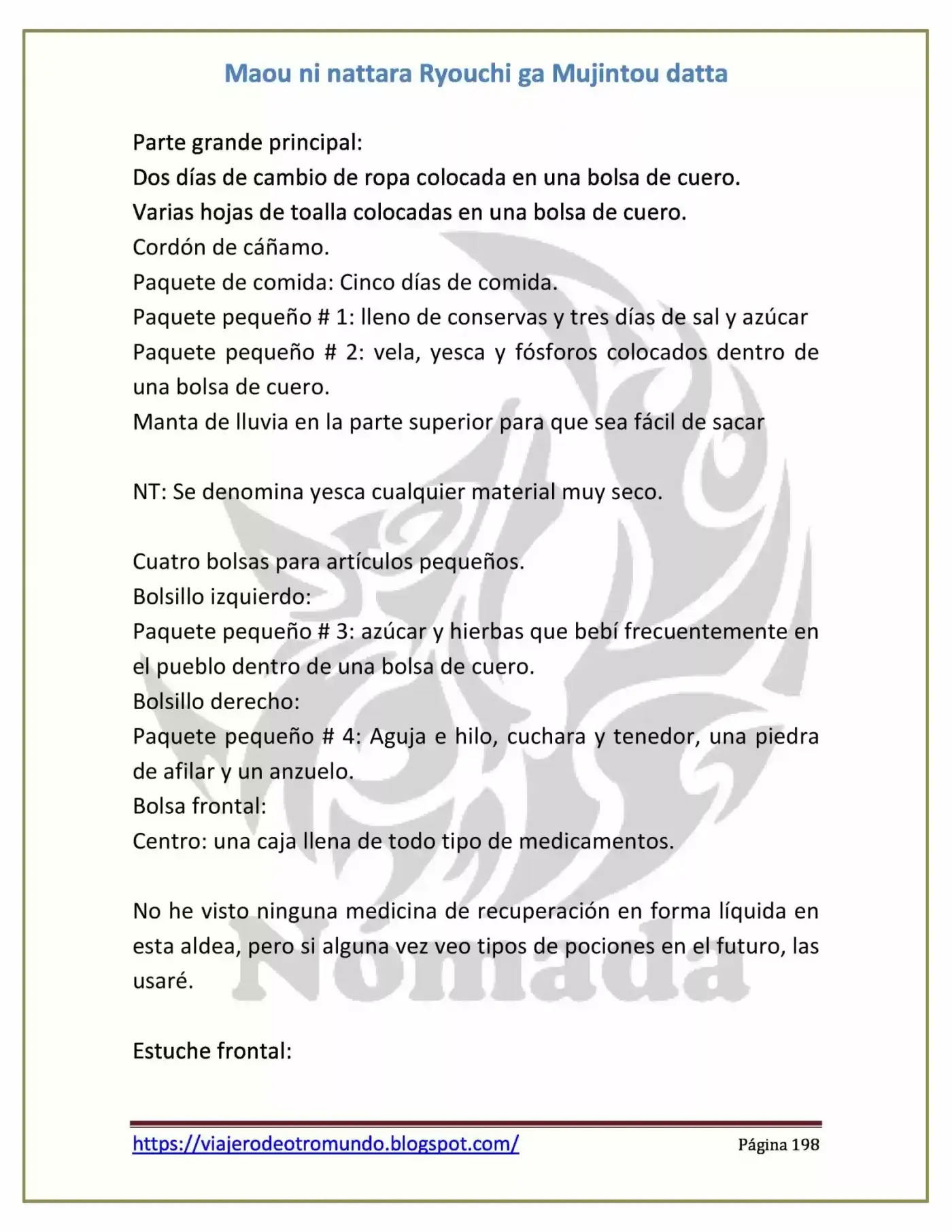 Maou Ni Nattara Ryouchi Ga Mujintou Datta (Novela) - Capítulo 16 - Página 3 - LectorTMOo