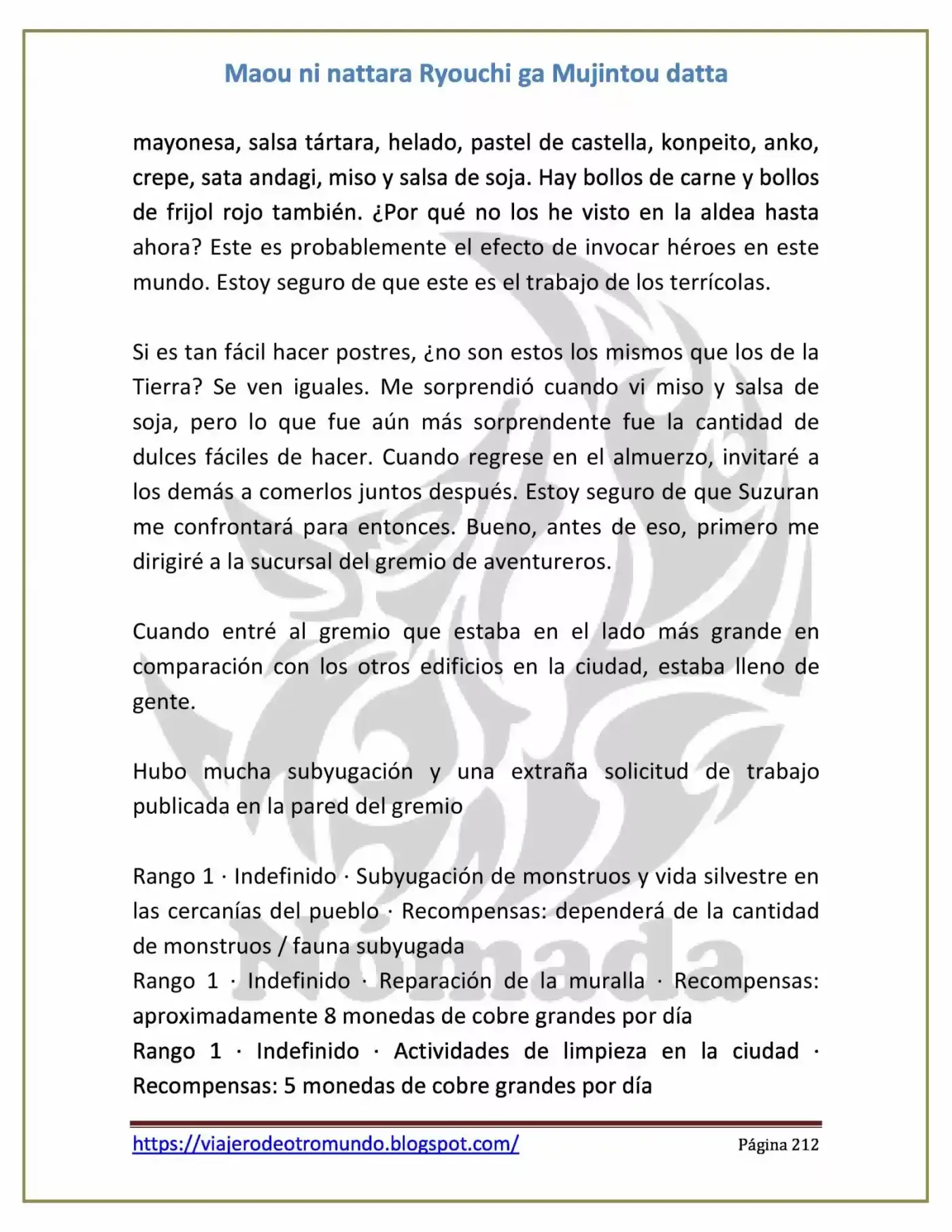 Maou Ni Nattara Ryouchi Ga Mujintou Datta (Novela) - Capítulo 17 - Página 5 - LectorTMOo