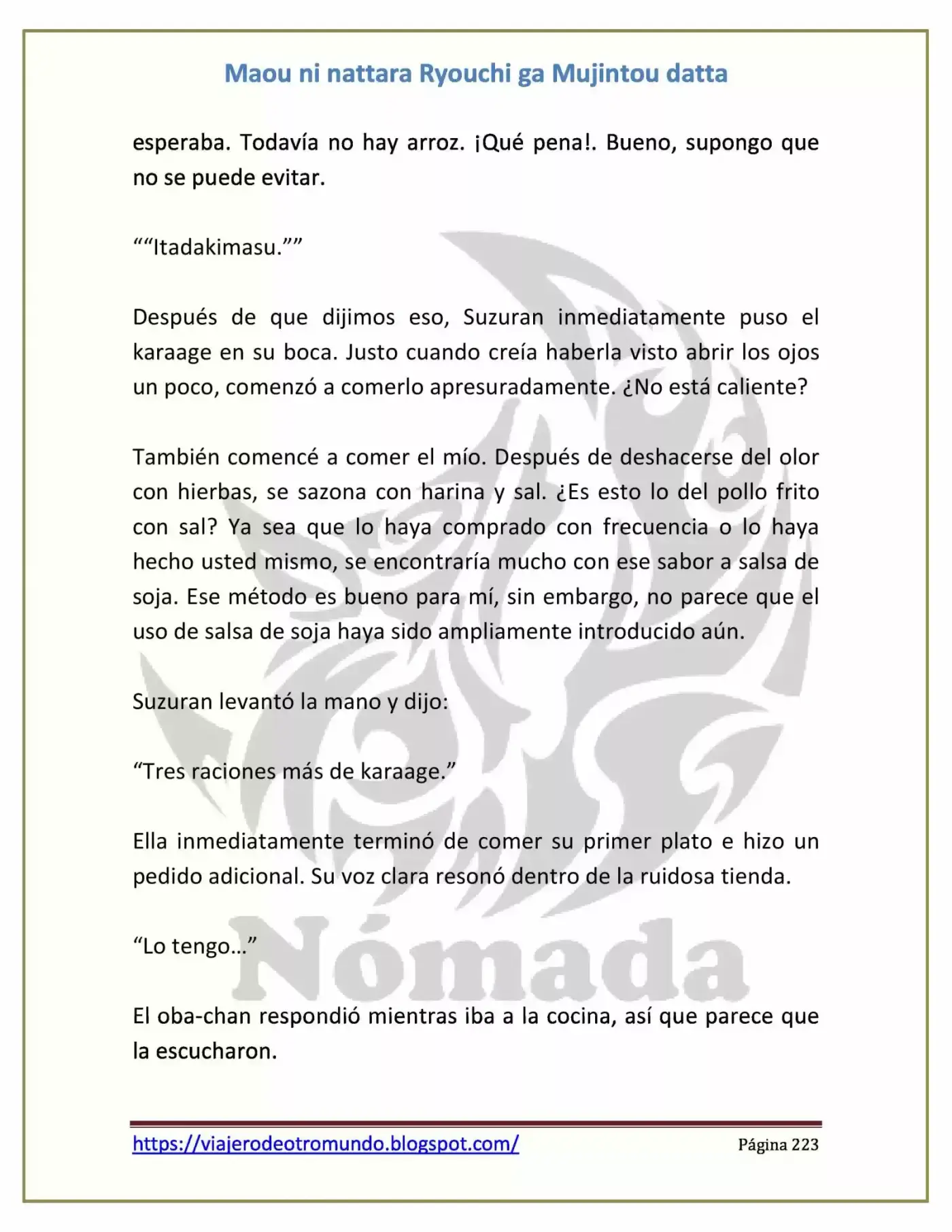 Maou Ni Nattara Ryouchi Ga Mujintou Datta (Novela) - Capítulo 18 - Página 3 - LectorTMOo