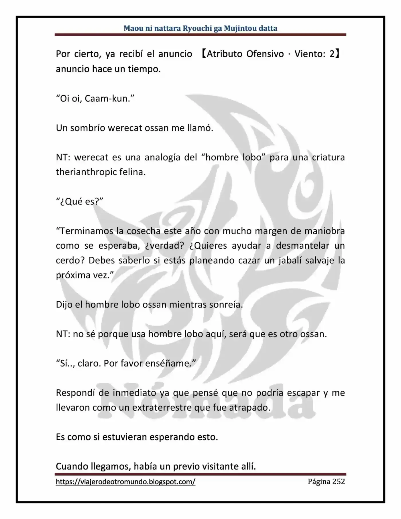 Maou Ni Nattara Ryouchi Ga Mujintou Datta (Novela) - Capítulo 19 - Página 3 - LectorTMOo