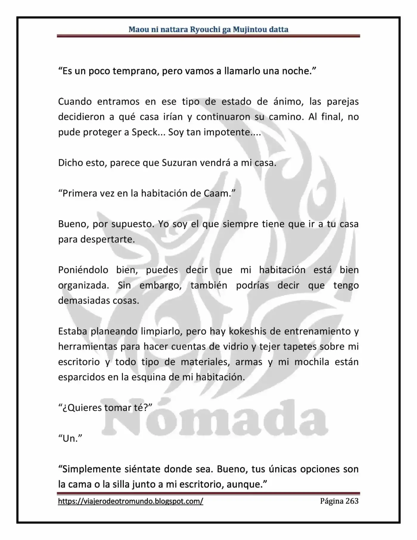 Maou Ni Nattara Ryouchi Ga Mujintou Datta (Novela) - Capítulo 19 - Página 14 - LectorTMOo