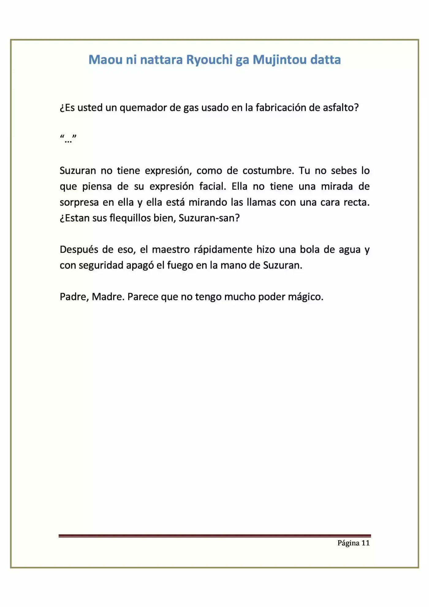 Maou Ni Nattara Ryouchi Ga Mujintou Datta (Novela) - Capítulo 2 - Página 11 - LectorTMOo