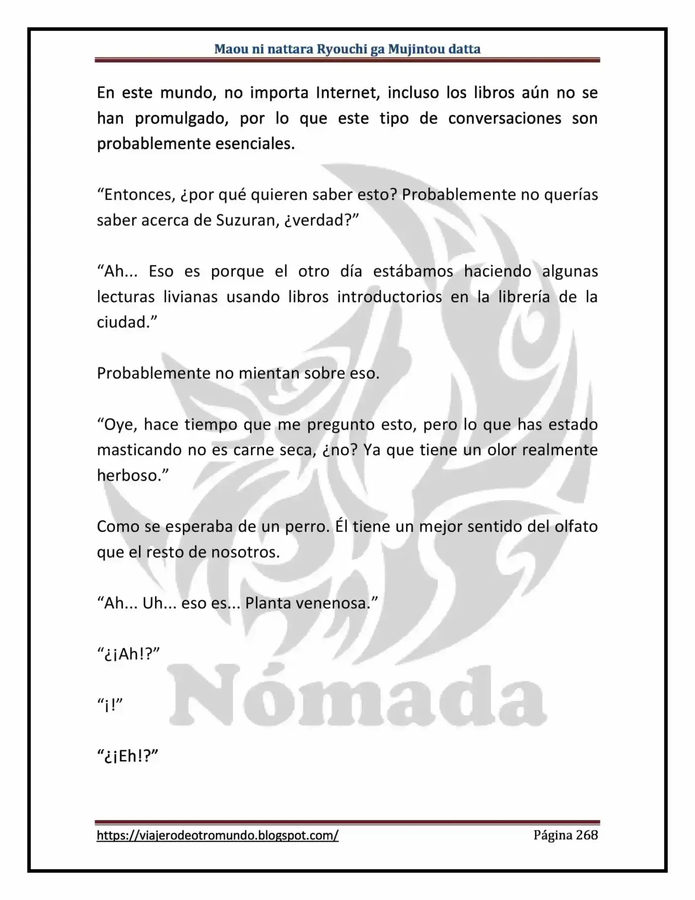 Maou Ni Nattara Ryouchi Ga Mujintou Datta (Novela) - Capítulo 20 - Página 2 - LectorTMOo