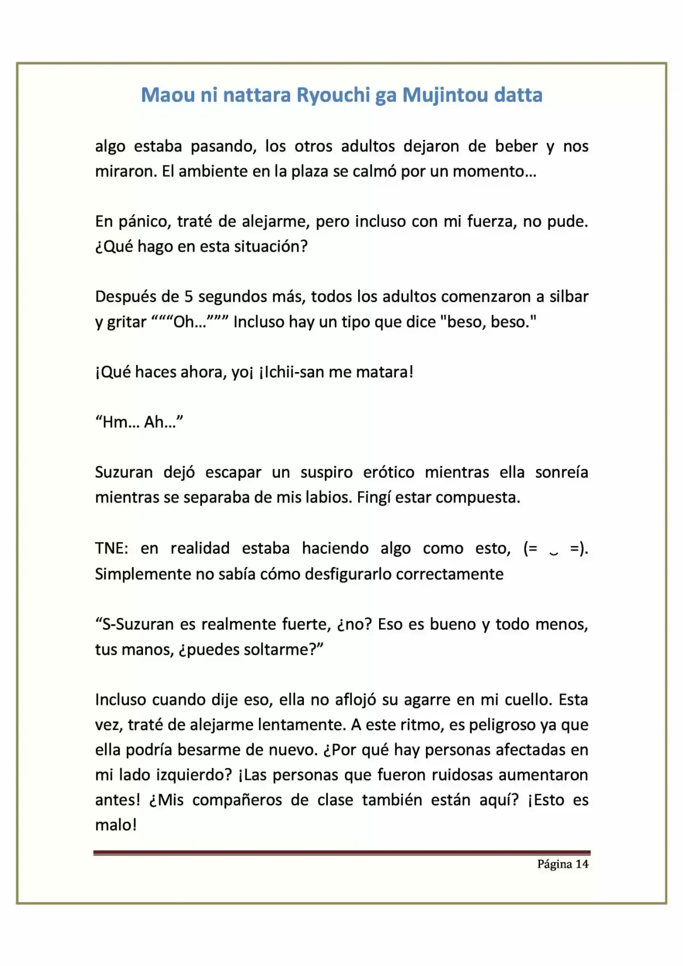 Maou Ni Nattara Ryouchi Ga Mujintou Datta (Novela) - Capítulo 6 - Página 14 - LectorTMOo