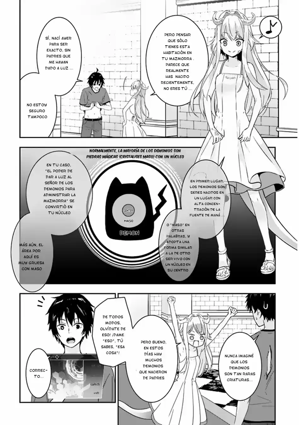 MAOU NI NATTE NODE, DUNGEON TSUKUTTE JINGAI MUSUME TO HONOBONO SURU - Capítulo 1.20 - Página 11 - LectorTMOo