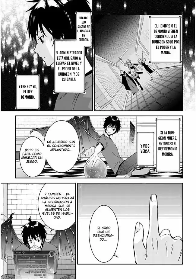 MAOU NI NATTE NODE, DUNGEON TSUKUTTE JINGAI MUSUME TO HONOBONO SURU - Capítulo 1 - Página 9 - LectorTMOo