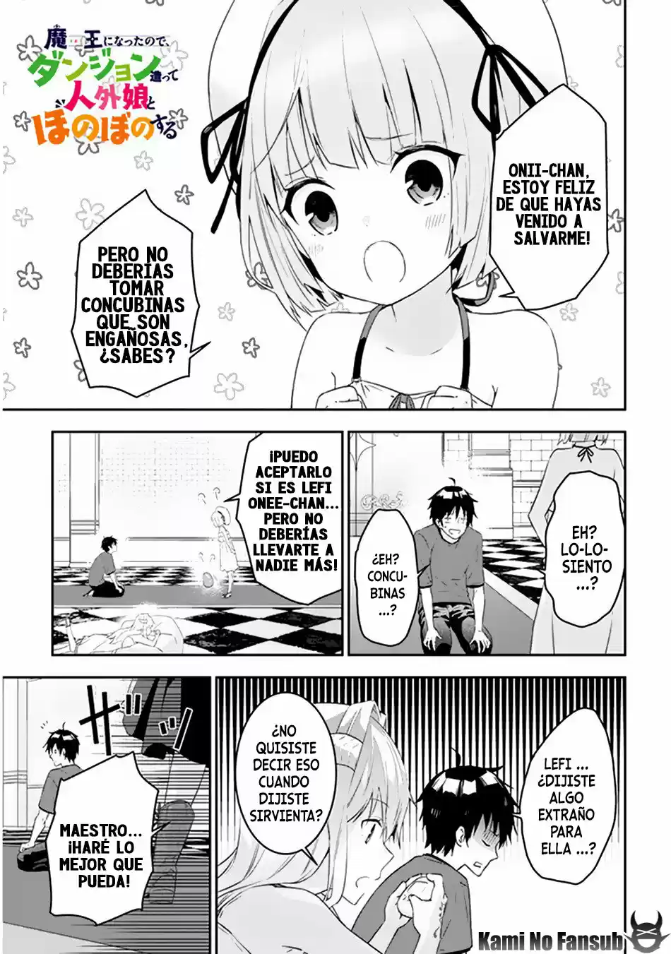 MAOU NI NATTE NODE, DUNGEON TSUKUTTE JINGAI MUSUME TO HONOBONO SURU - Capítulo 11 - Página 3 - LectorTMOo