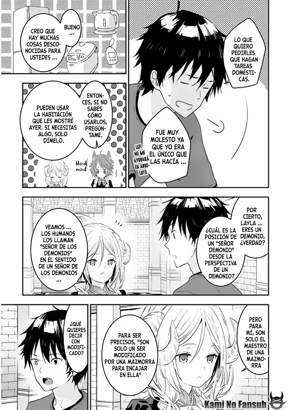 MAOU NI NATTE NODE, DUNGEON TSUKUTTE JINGAI MUSUME TO HONOBONO SURU - Capítulo 11 - Página 5 - LectorTMOo