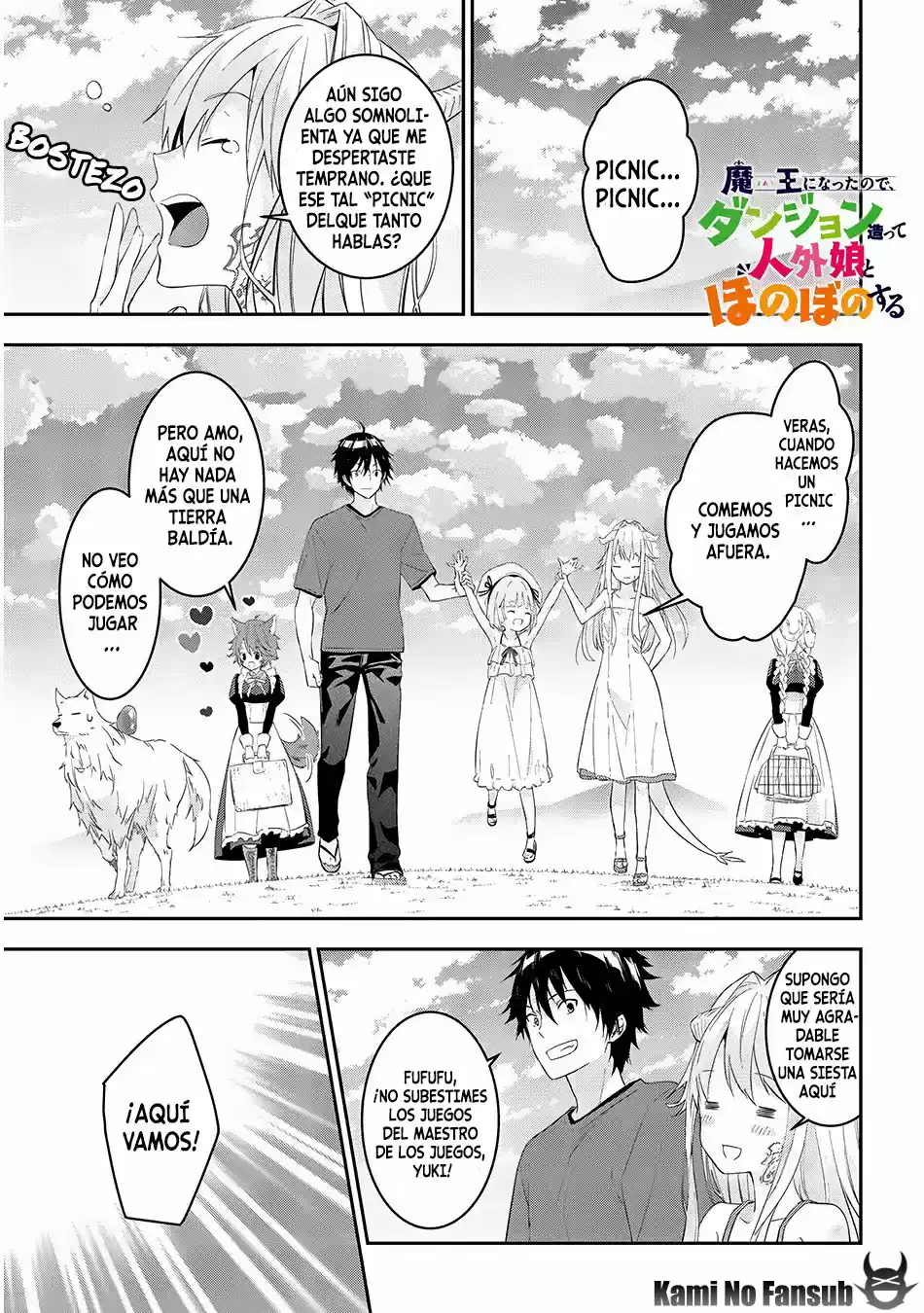 MAOU NI NATTE NODE, DUNGEON TSUKUTTE JINGAI MUSUME TO HONOBONO SURU - Capítulo 12 - Página 3 - LectorTMOo