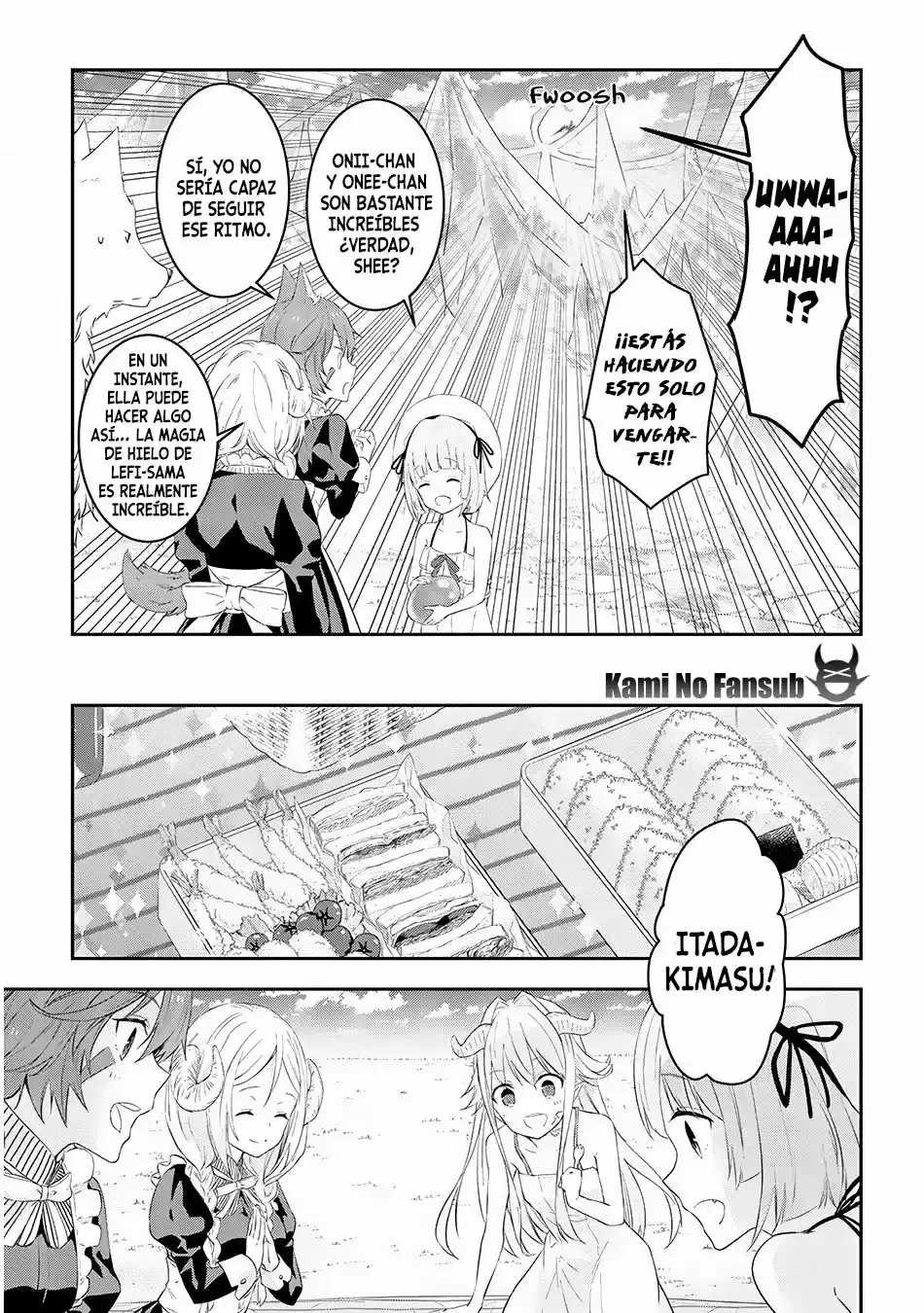MAOU NI NATTE NODE, DUNGEON TSUKUTTE JINGAI MUSUME TO HONOBONO SURU - Capítulo 12 - Página 11 - LectorTMOo