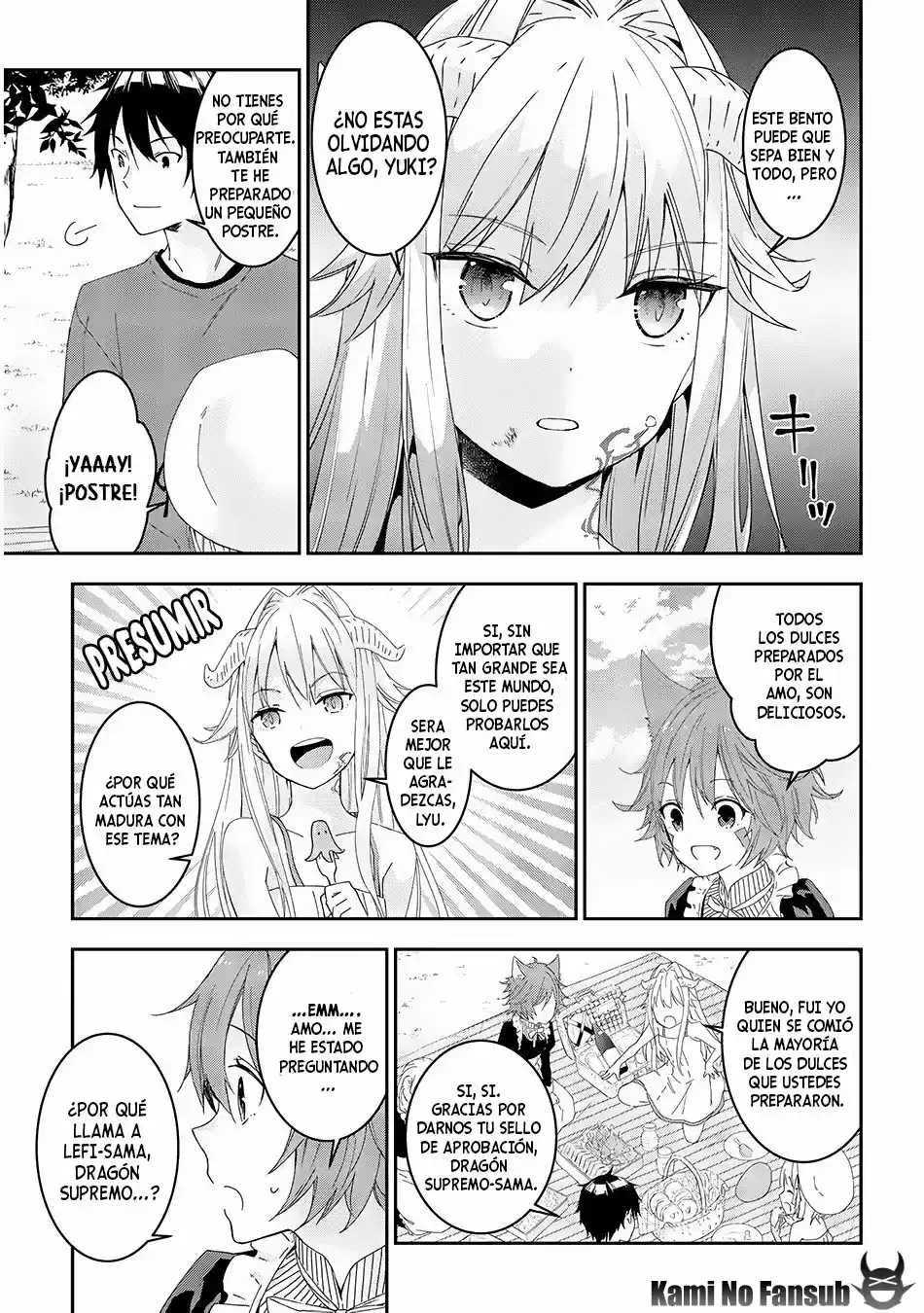MAOU NI NATTE NODE, DUNGEON TSUKUTTE JINGAI MUSUME TO HONOBONO SURU - Capítulo 12 - Página 13 - LectorTMOo