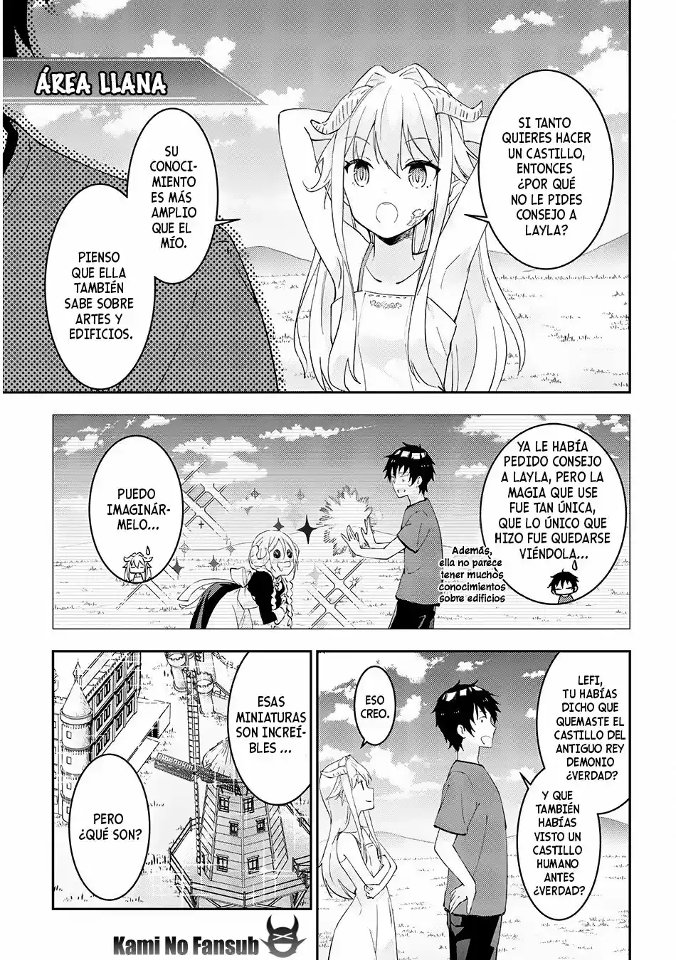 MAOU NI NATTE NODE, DUNGEON TSUKUTTE JINGAI MUSUME TO HONOBONO SURU - Capítulo 16 - Página 5 - LectorTMOo