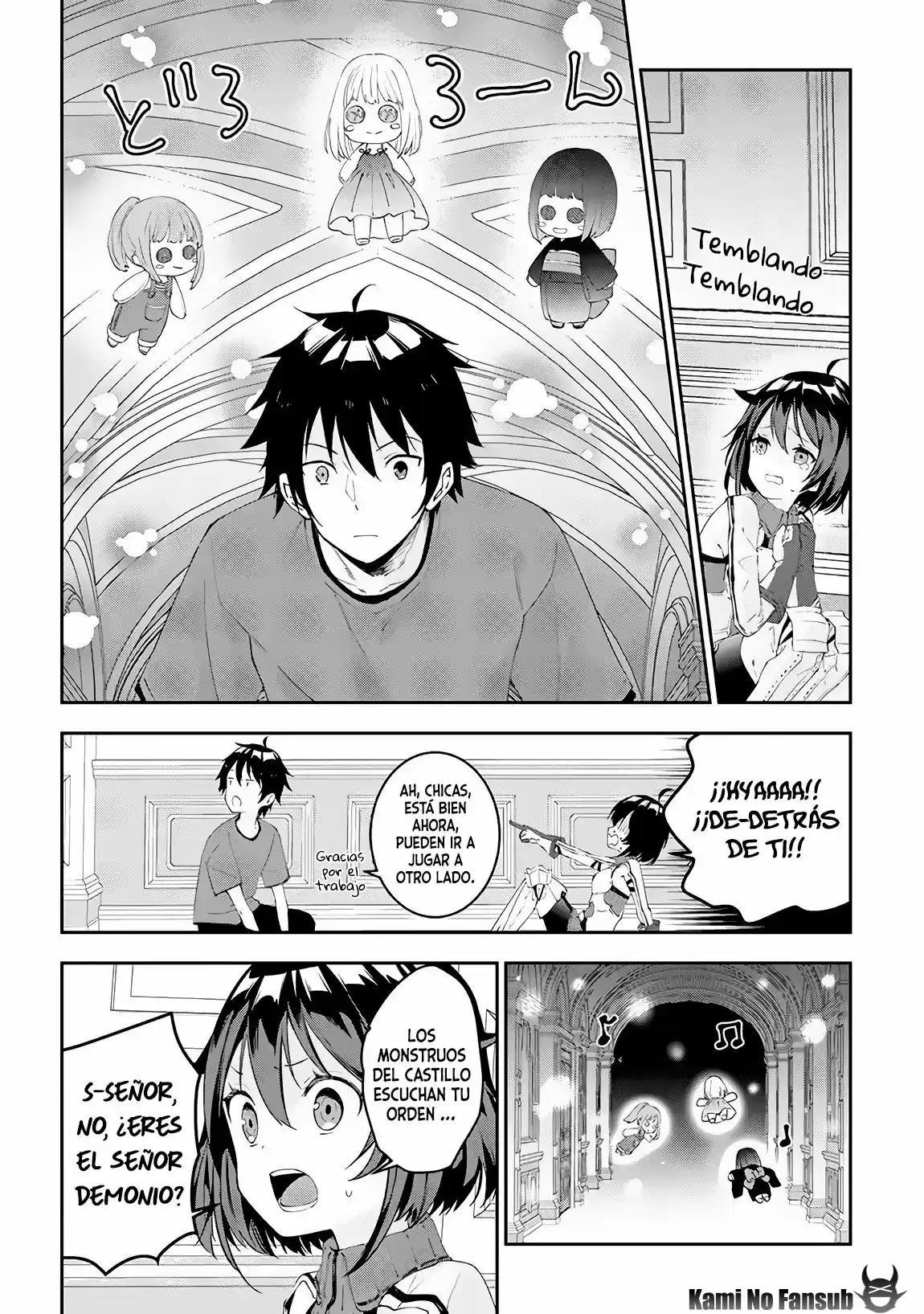 MAOU NI NATTE NODE, DUNGEON TSUKUTTE JINGAI MUSUME TO HONOBONO SURU - Capítulo 17 - Página 18 - LectorTMOo