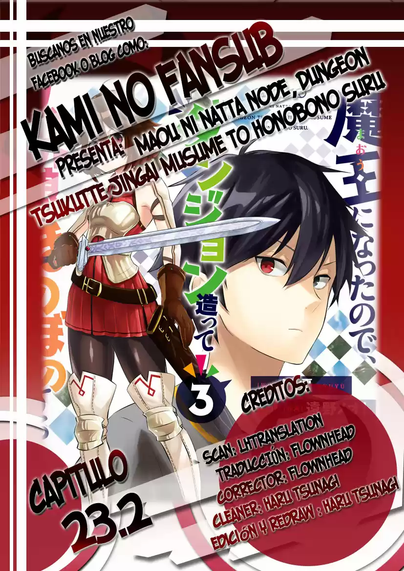 MAOU NI NATTE NODE, DUNGEON TSUKUTTE JINGAI MUSUME TO HONOBONO SURU - Capítulo 23.20 - Página 1 - LectorTMOo