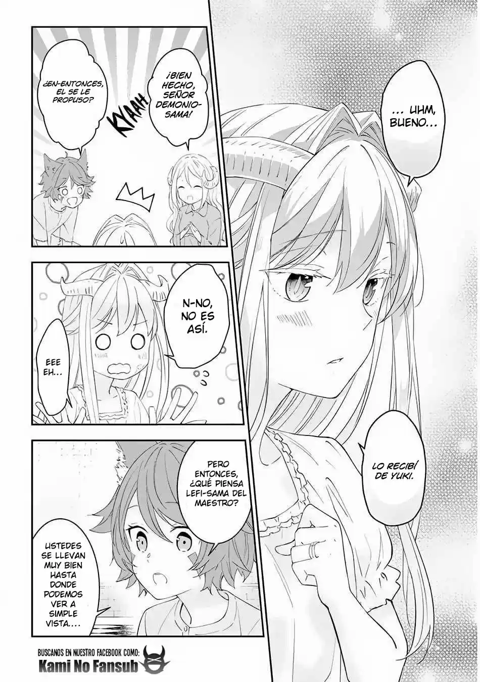 MAOU NI NATTE NODE, DUNGEON TSUKUTTE JINGAI MUSUME TO HONOBONO SURU capítulo 28 página 12