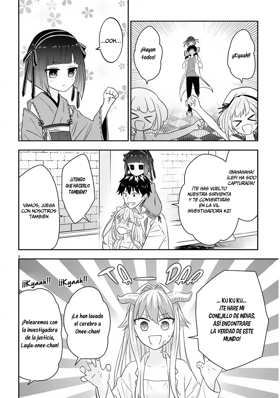 MAOU NI NATTE NODE, DUNGEON TSUKUTTE JINGAI MUSUME TO HONOBONO SURU - Capítulo 43 - Página 10 - LectorTMOo