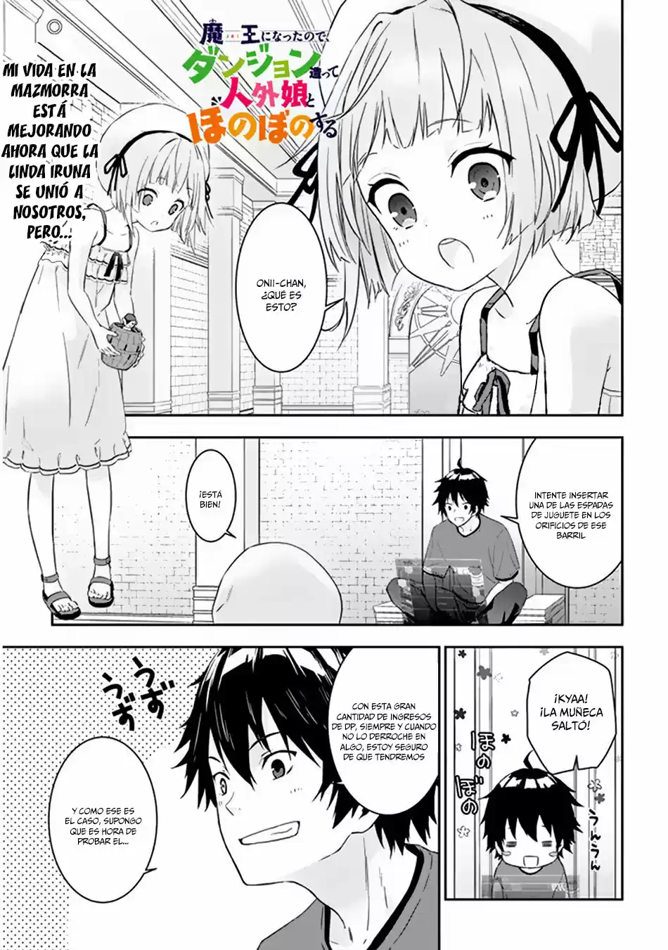 MAOU NI NATTE NODE, DUNGEON TSUKUTTE JINGAI MUSUME TO HONOBONO SURU - Capítulo 5.10 - Página 3 - LectorTMOo