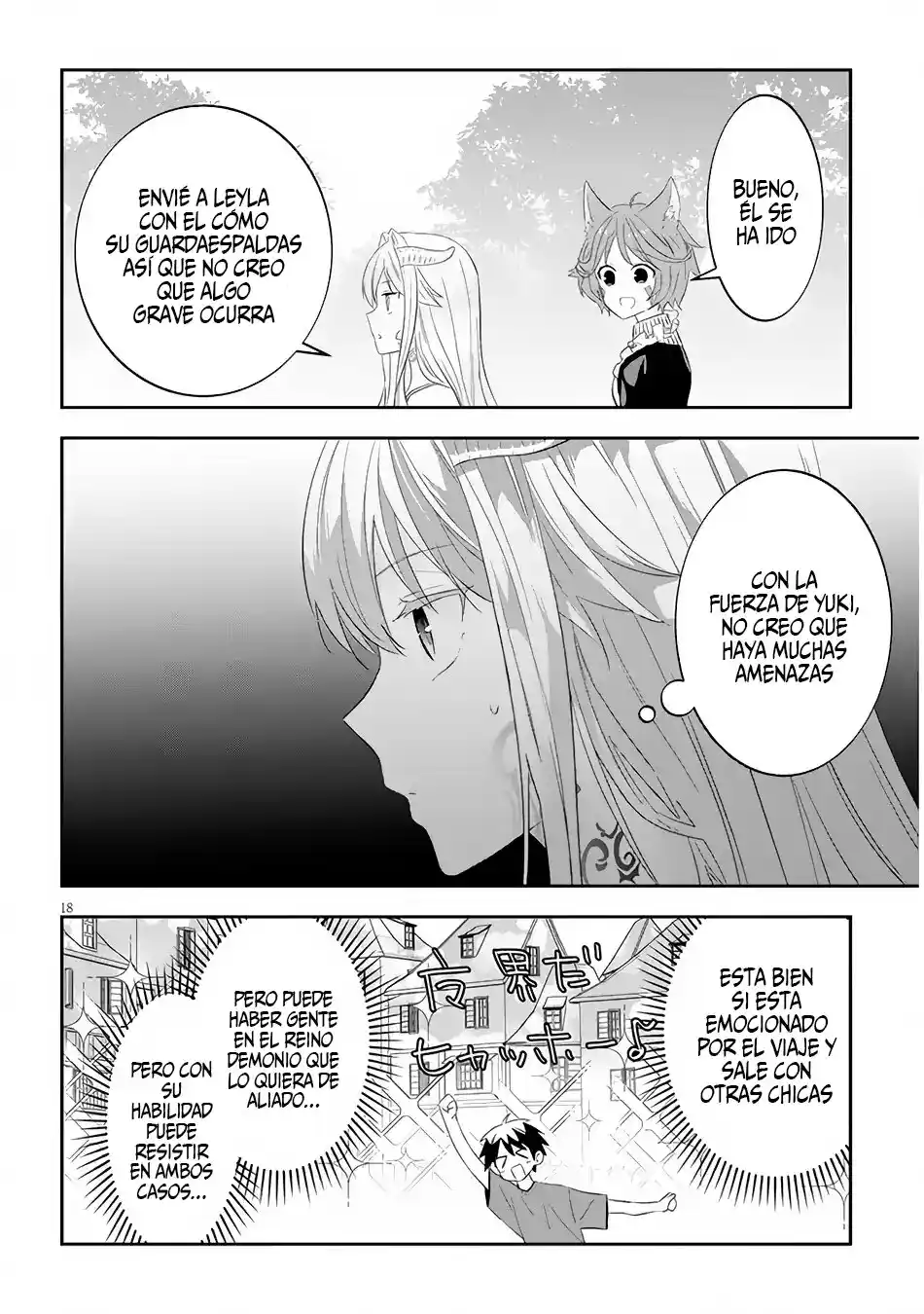 MAOU NI NATTE NODE, DUNGEON TSUKUTTE JINGAI MUSUME TO HONOBONO SURU - Capítulo 50.2 - Página 10 - LectorTMOo