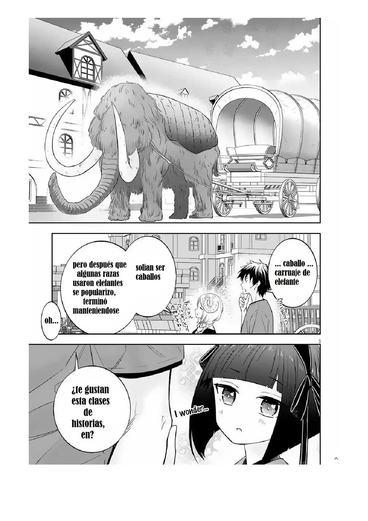 MAOU NI NATTE NODE, DUNGEON TSUKUTTE JINGAI MUSUME TO HONOBONO SURU - Capítulo 51.1 - Página 5 - LectorTMOo