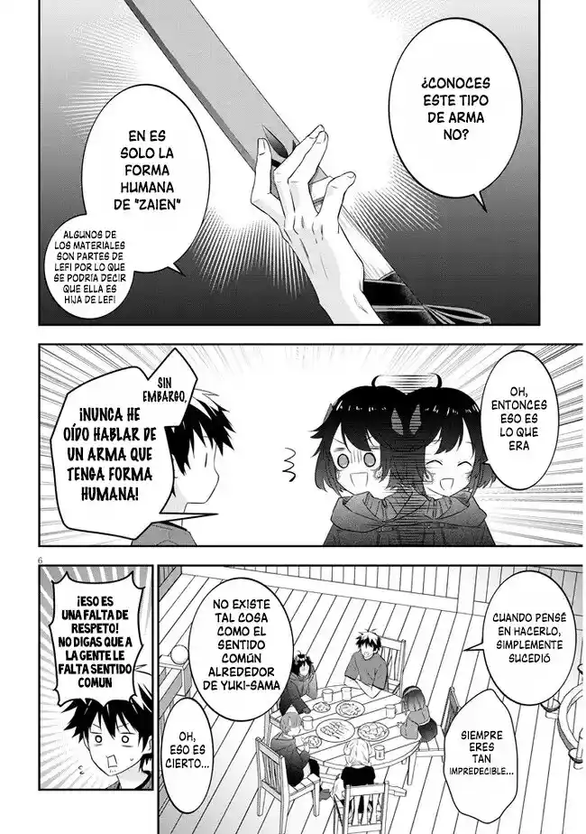 MAOU NI NATTE NODE, DUNGEON TSUKUTTE JINGAI MUSUME TO HONOBONO SURU - Capítulo 54.1 - Página 6 - LectorTMOo