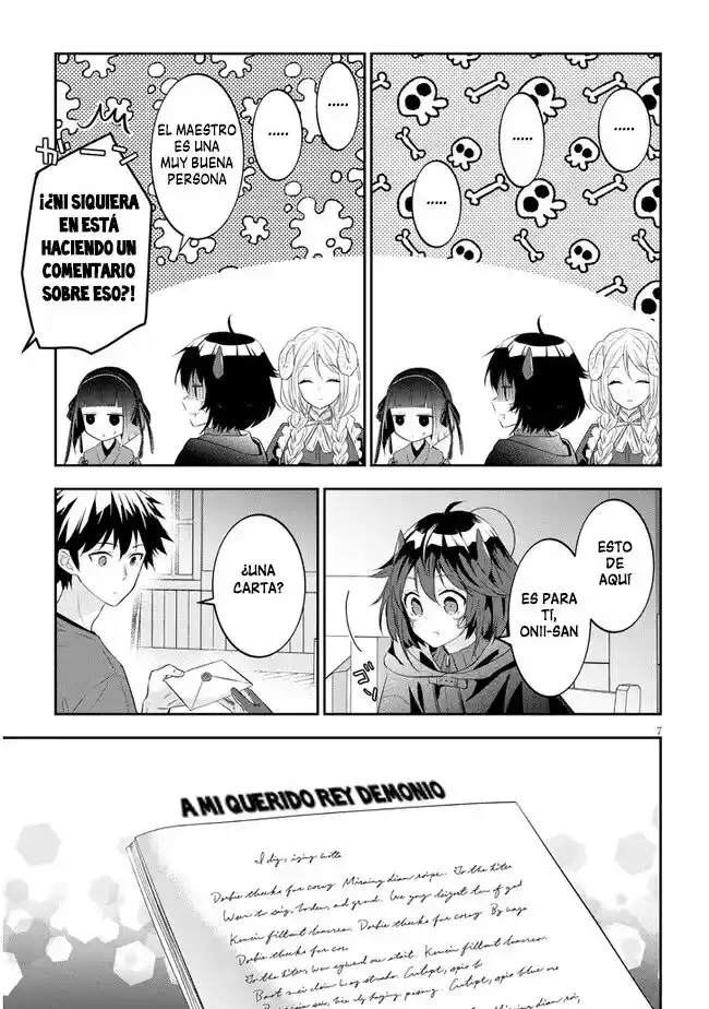 MAOU NI NATTE NODE, DUNGEON TSUKUTTE JINGAI MUSUME TO HONOBONO SURU - Capítulo 54.1 - Página 7 - LectorTMOo