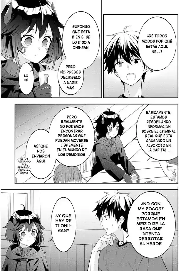 MAOU NI NATTE NODE, DUNGEON TSUKUTTE JINGAI MUSUME TO HONOBONO SURU - Capítulo 54.1 - Página 9 - LectorTMOo