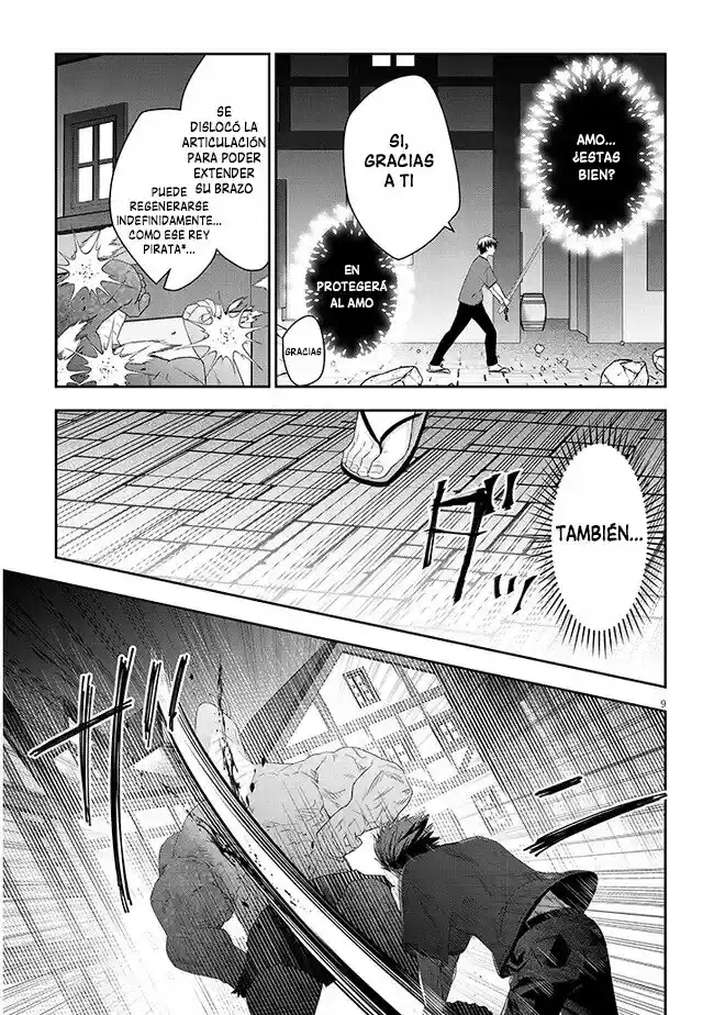 MAOU NI NATTE NODE, DUNGEON TSUKUTTE JINGAI MUSUME TO HONOBONO SURU - Capítulo 55.10 - Página 9 - LectorTMOo