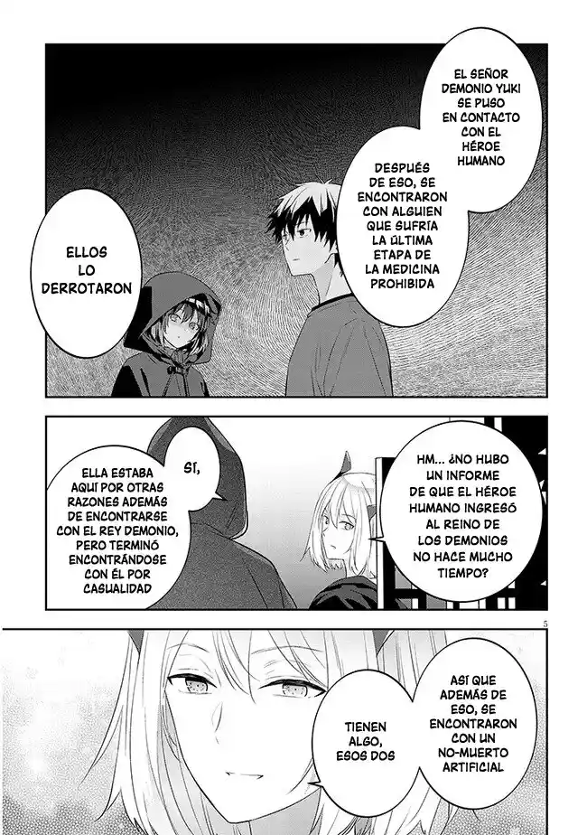 MAOU NI NATTE NODE, DUNGEON TSUKUTTE JINGAI MUSUME TO HONOBONO SURU - Capítulo 56.1 - Página 5 - LectorTMOo