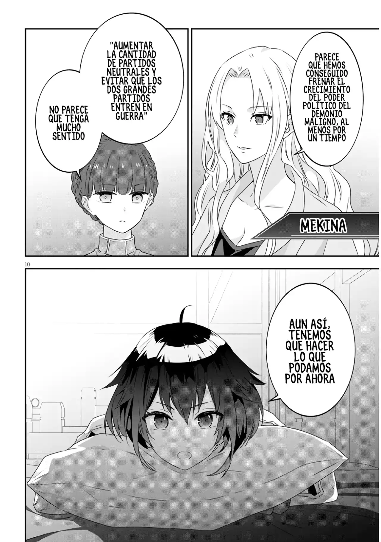 MAOU NI NATTE NODE, DUNGEON TSUKUTTE JINGAI MUSUME TO HONOBONO SURU - Capítulo 64.10 - Página 6 - LectorTMOo