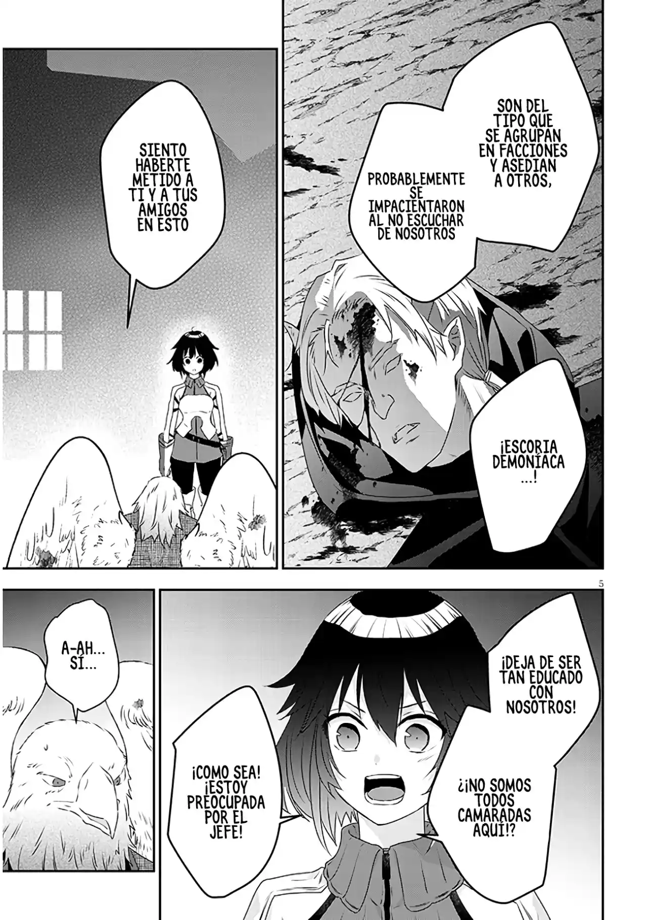 MAOU NI NATTE NODE, DUNGEON TSUKUTTE JINGAI MUSUME TO HONOBONO SURU - Capítulo 65.10 - Página 5 - LectorTMOo