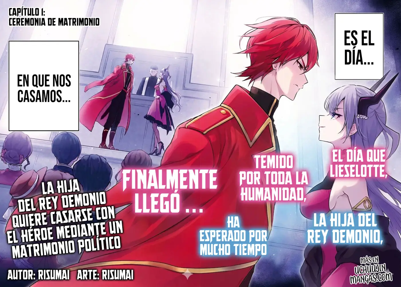 Maou No Musume Wa Yuusha To Seiryaku Kekkon Shitai - Capítulo 1 - Página 6 - LectorTMOo