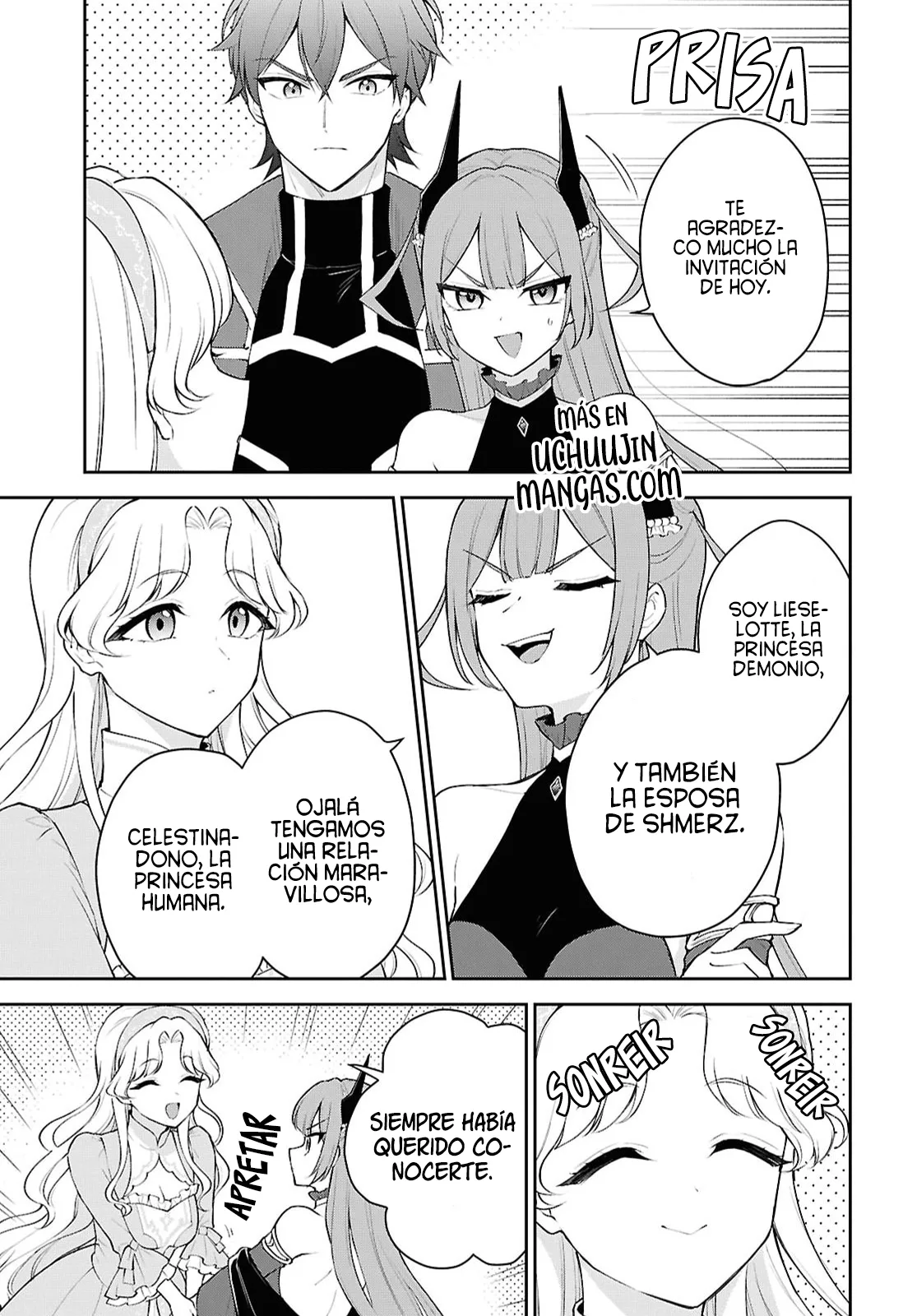 Maou No Musume Wa Yuusha To Seiryaku Kekkon Shitai - Capítulo 4 - Página 17 - LectorTMOo