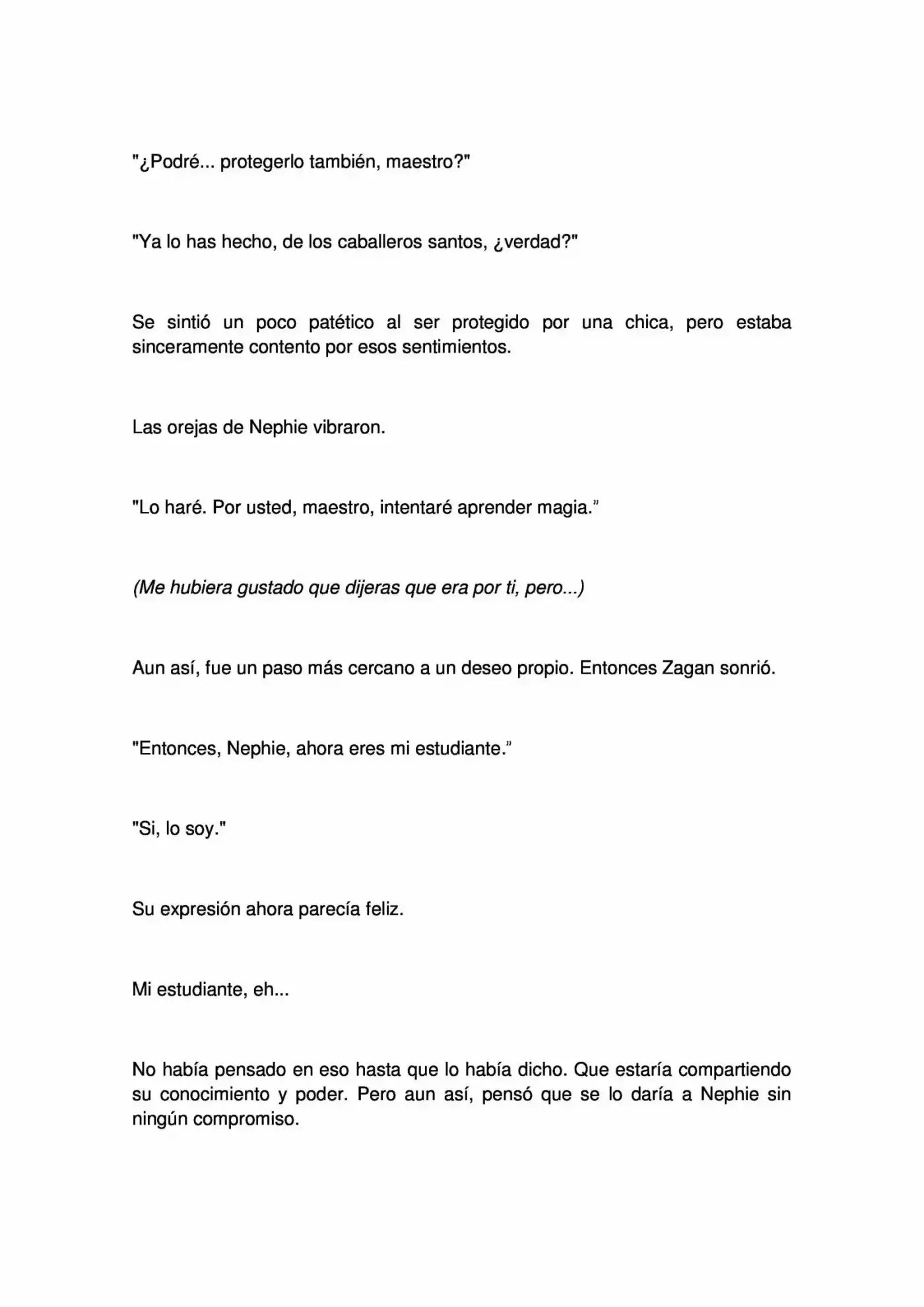 Maou No Ore Ga Dorei Elf Wo Yome Ni Shitanda Ga, Dou Medereba Ii? (Novela) - Capítulo 4 - Página 25 - LectorTMOo