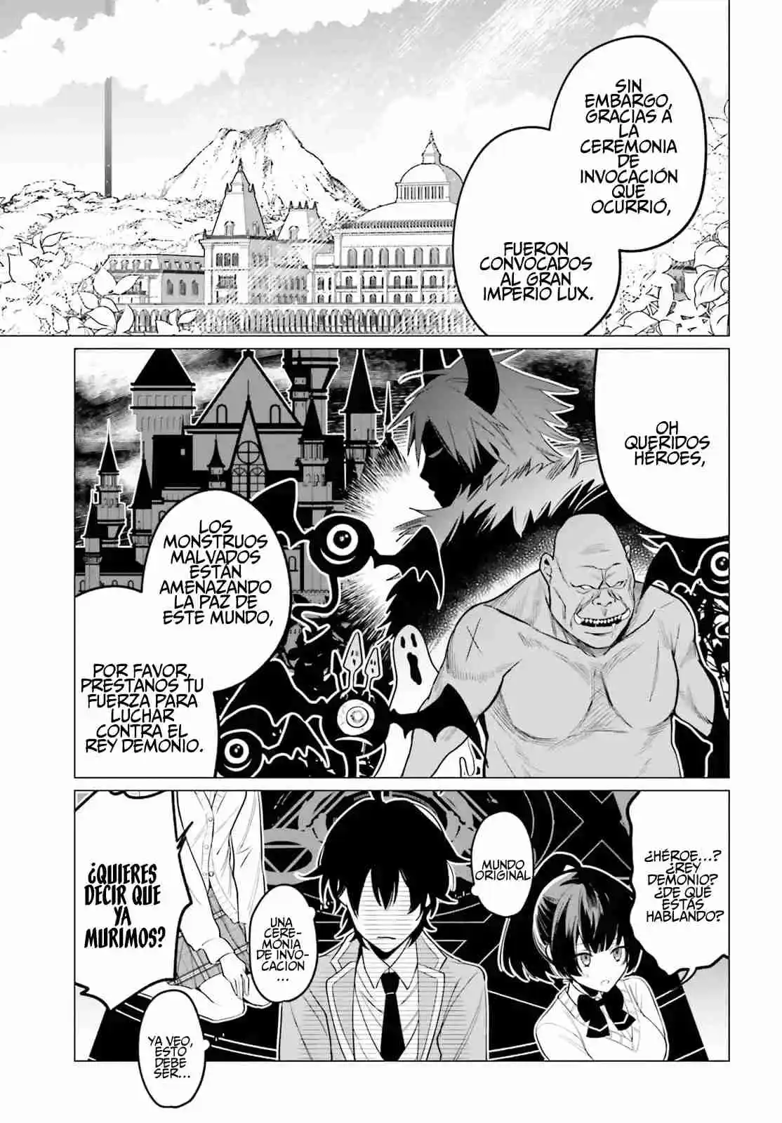 Maou Reijou No Shikousha: Isekai Shitsuji Wa Ouse No Mama Ni - Capítulo 1 - Página 6 - LectorTMOo
