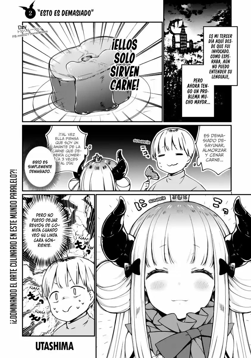 Maou Sama Ni Shoukansareta Kedo Kotoba Ga Tsūjinai. - Capítulo 2 - Página 4 - LectorTMOo
