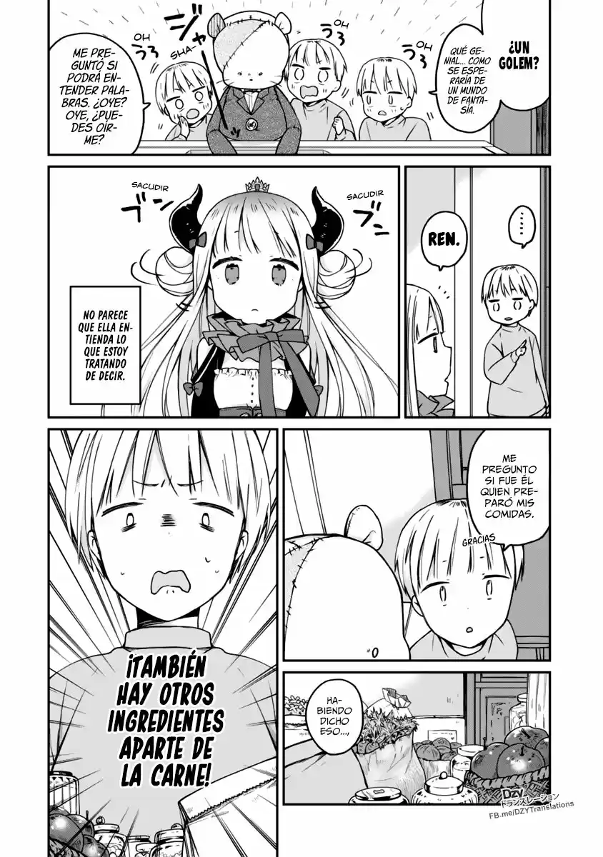 Maou Sama Ni Shoukansareta Kedo Kotoba Ga Tsūjinai. - Capítulo 2 - Página 9 - LectorTMOo
