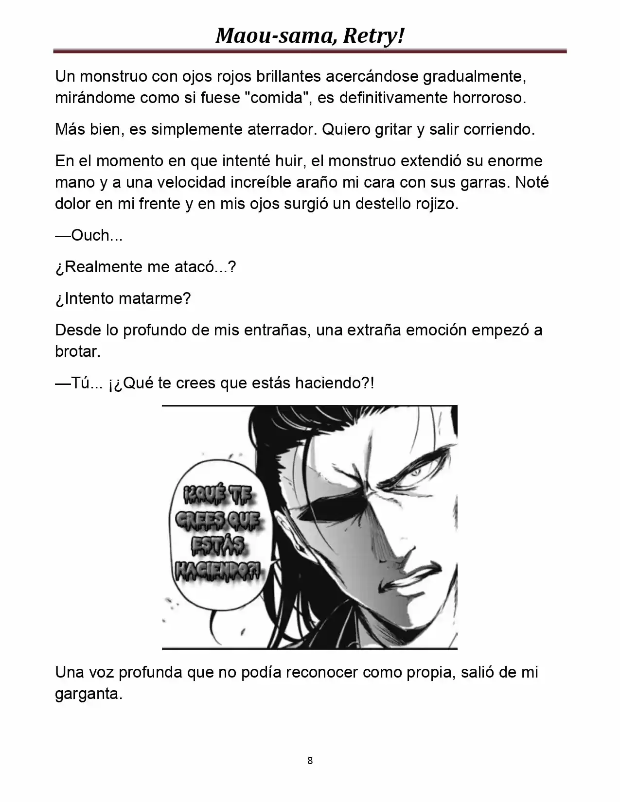 Maou-sama, Retry! (Novela) - Capítulo 2 - Página 8 - LectorTMOo