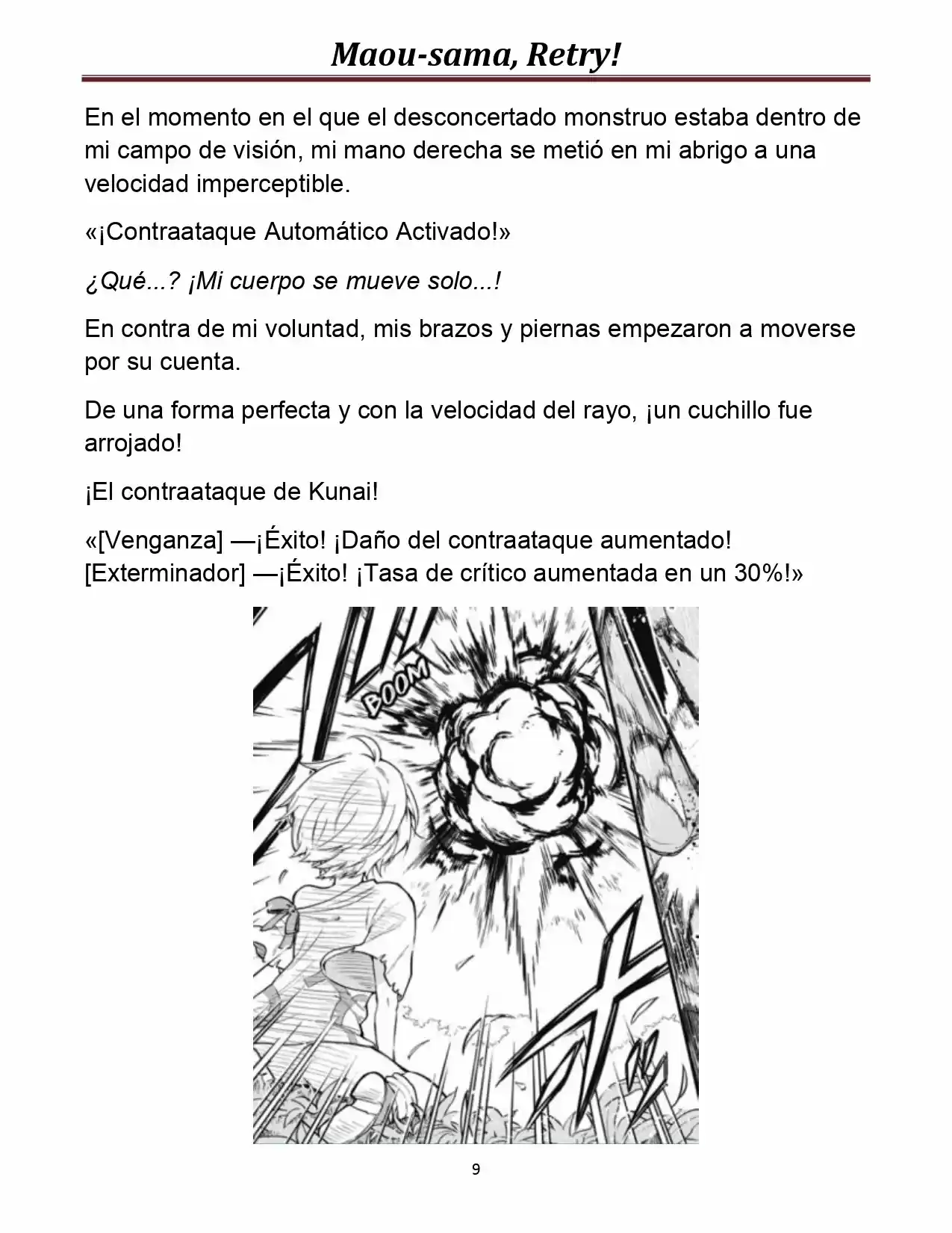 Maou-sama, Retry! (Novela) - Capítulo 2 - Página 9 - LectorTMOo