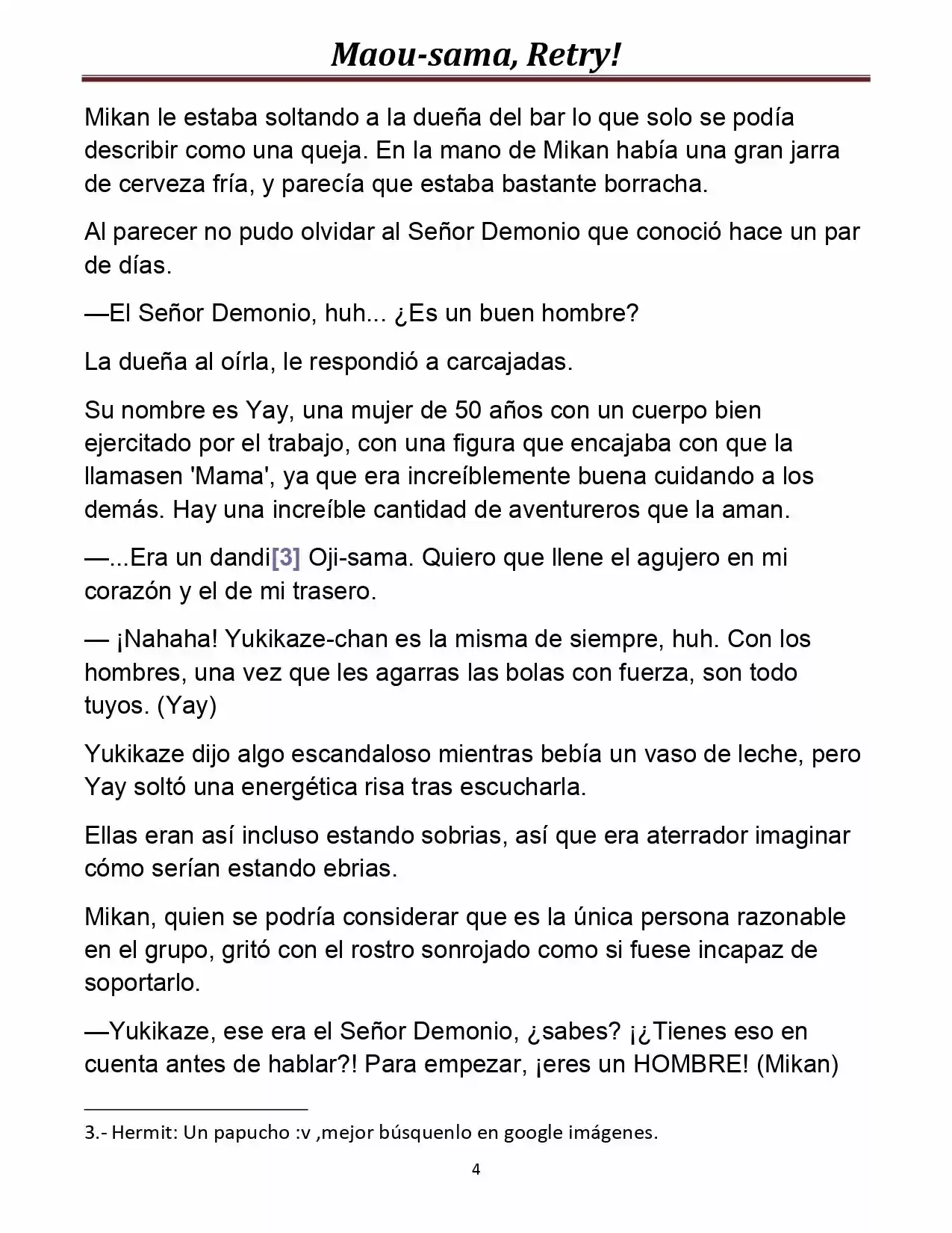 Maou-sama, Retry! (Novela) - Capítulo 21 - Página 6 - LectorTMOo