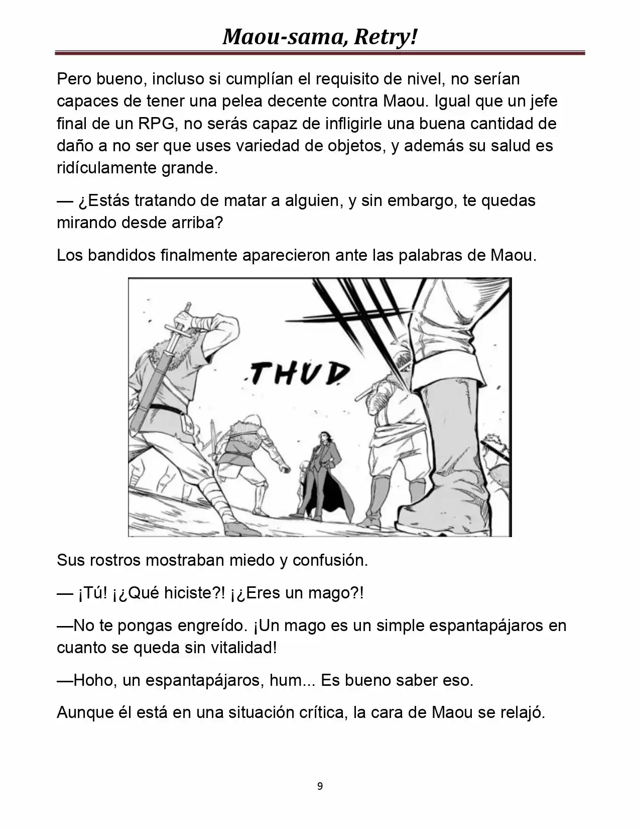 Maou-sama, Retry! (Novela) - Capítulo 7 - Página 11 - LectorTMOo
