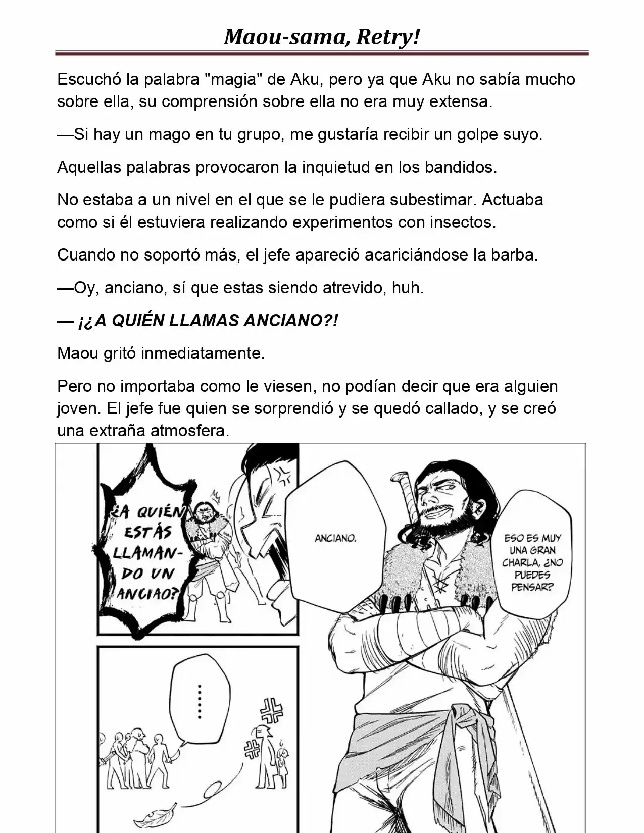 Maou-sama, Retry! (Novela) - Capítulo 7 - Página 12 - LectorTMOo