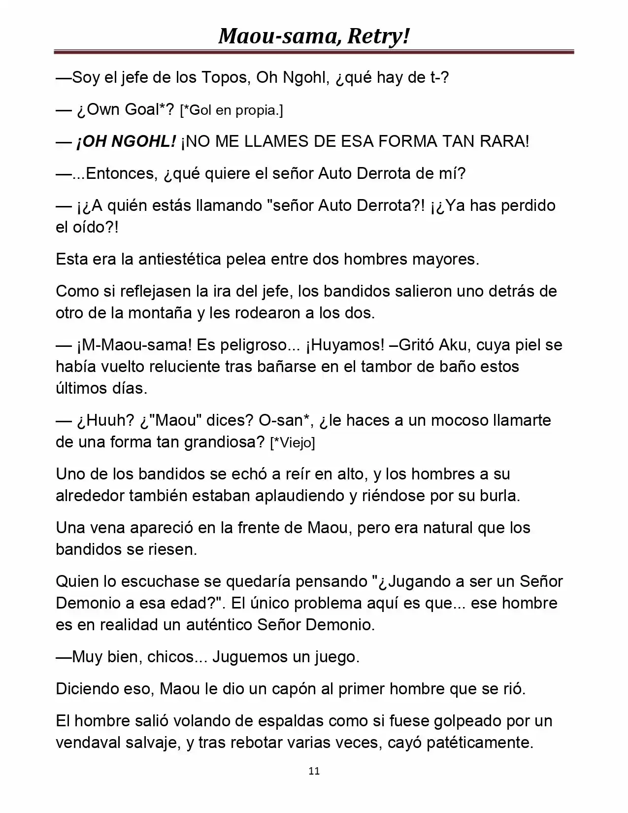 Maou-sama, Retry! (Novela) - Capítulo 7 - Página 13 - LectorTMOo