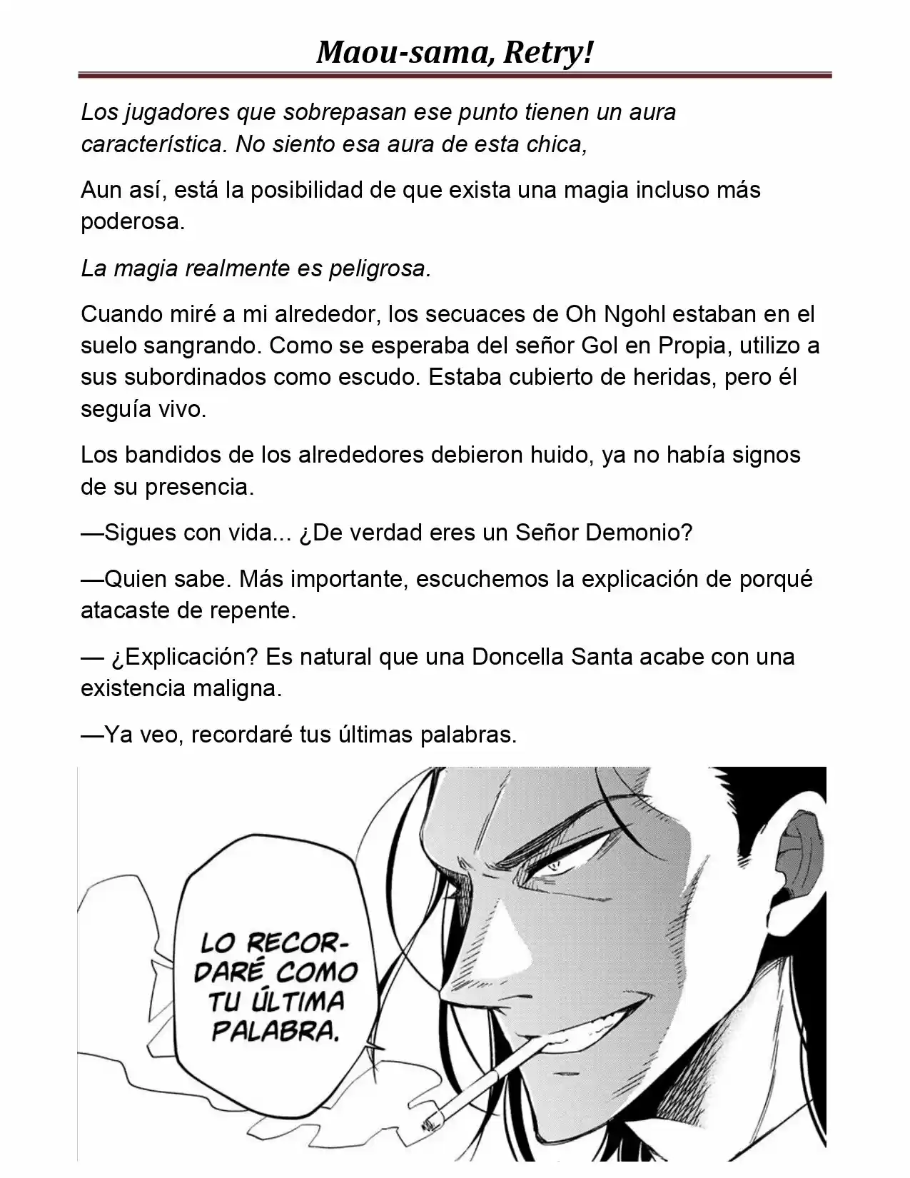 Maou-sama, Retry! (Novela) - Capítulo 8 - Página 5 - LectorTMOo