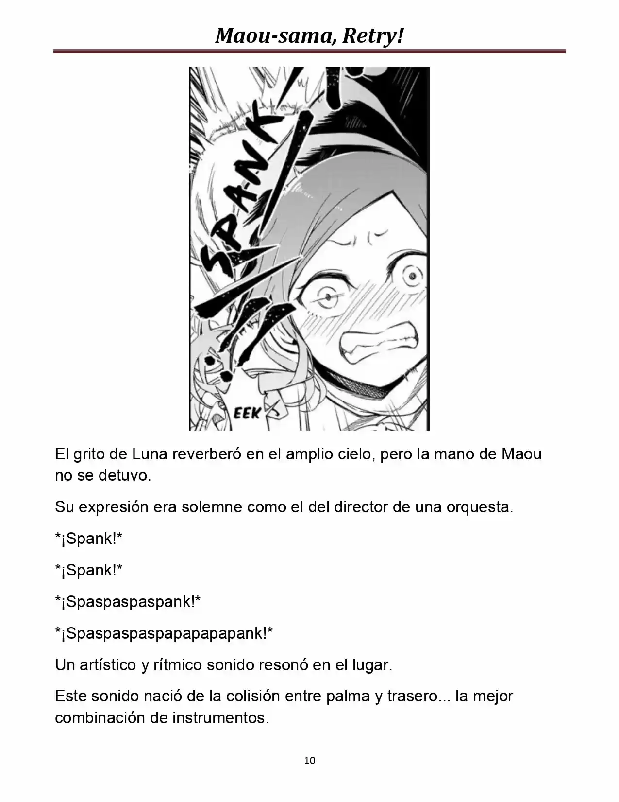 Maou-sama, Retry! (Novela) - Capítulo 8 - Página 10 - LectorTMOo