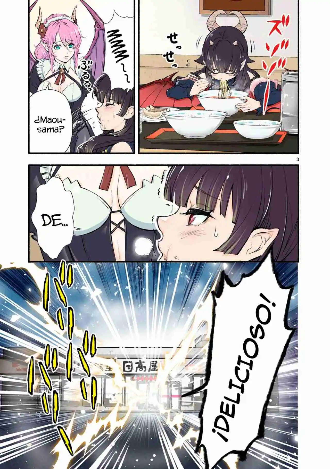 Maou-sama, Sekai Ga Oishi Sugite Horobosu No Oyameru - Capítulo 1 - Página 5 - LectorTMOo