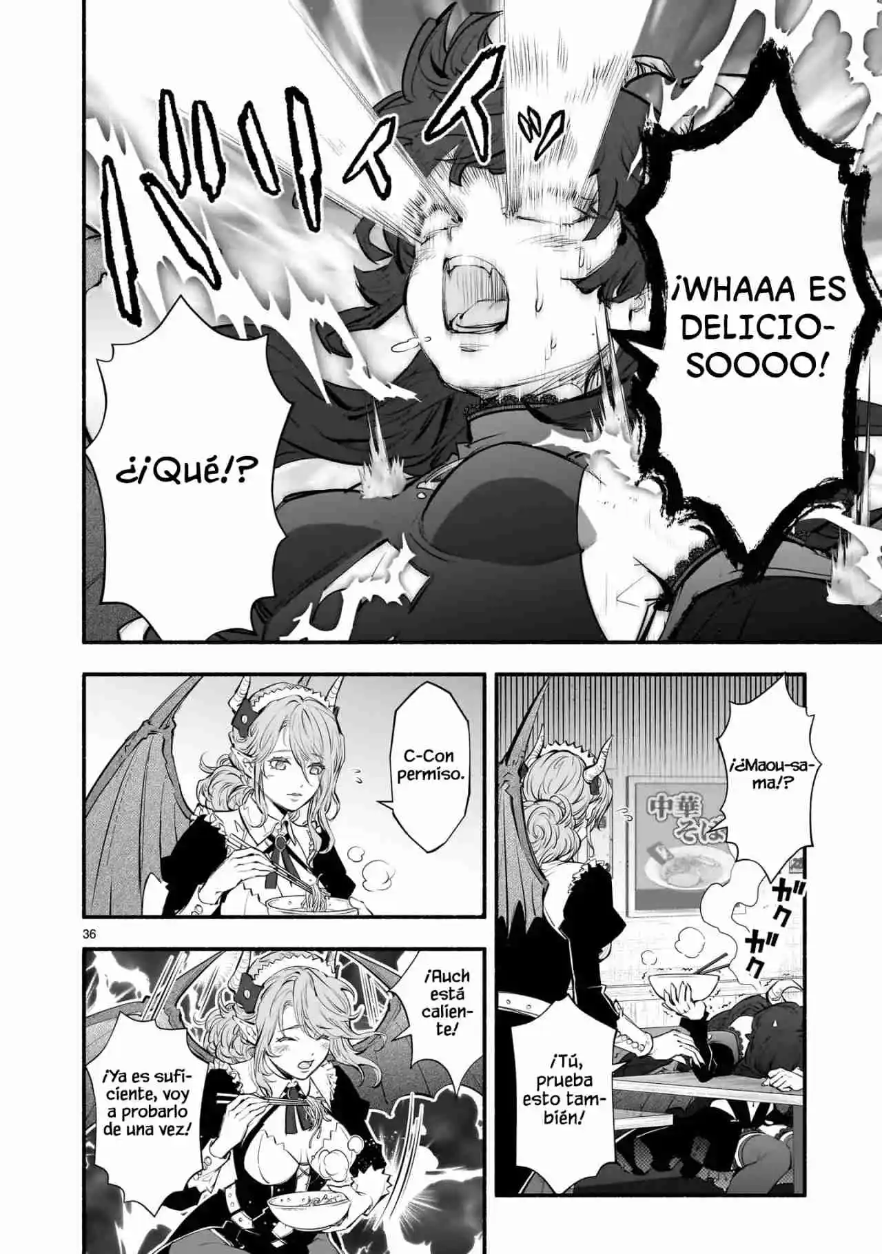 Maou-sama, Sekai Ga Oishi Sugite Horobosu No Oyameru - Capítulo 1 - Página 38 - LectorTMOo