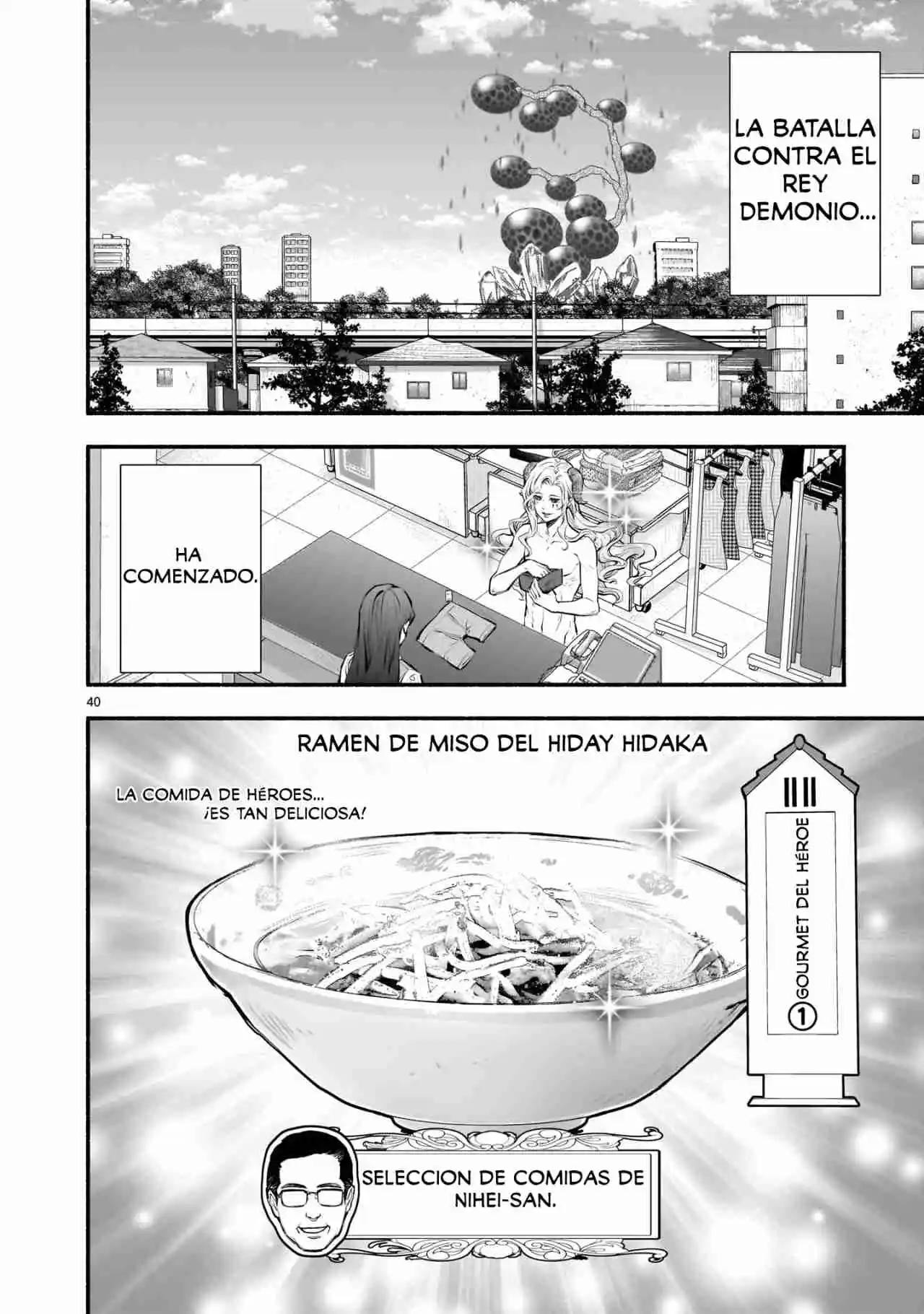Maou-sama, Sekai Ga Oishi Sugite Horobosu No Oyameru - Capítulo 1 - Página 42 - LectorTMOo